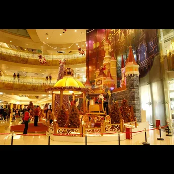 Hot Sale 2015 Unique Designed Shopping Mall Lighted Indoor Christmas