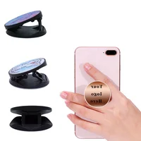 

Custom Foldable Phone Finger Grips Sockets Branded Logo Collapsible Popping Stand Mount 2019 New Design