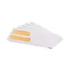 Wholesale high quality custom size double window white paper envelopes