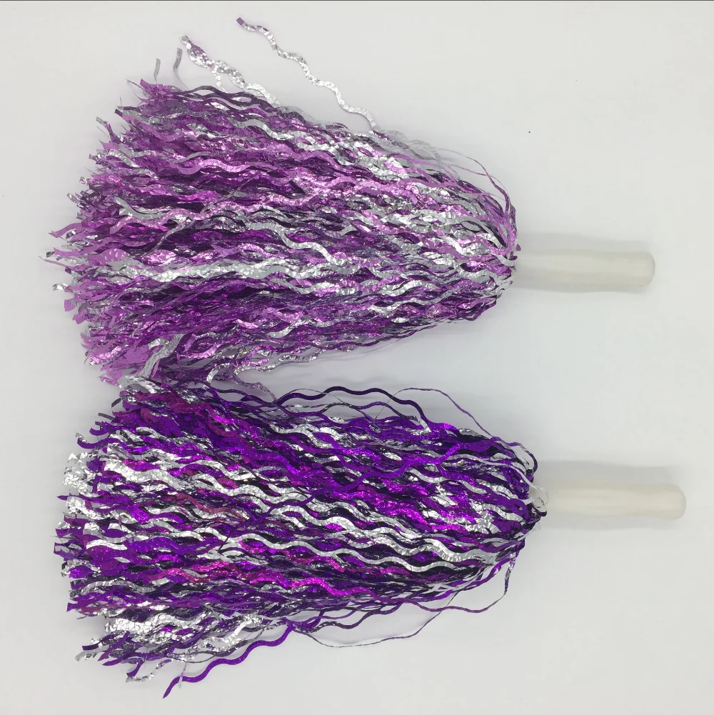High Quality Silver Cheerleading Pom Pom Buy Pom Poms,Cheerleading