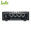 Home server mini pc portable mini linux server 4LAN and max 2USB