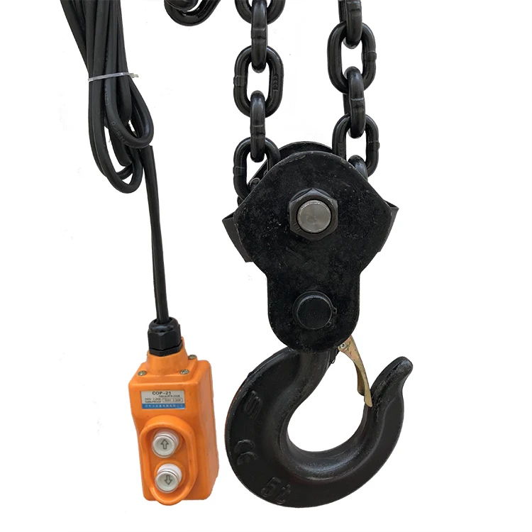 120v Remote Controller Roughneck Cheap Chain Electric Winch Hoist 5 Ton