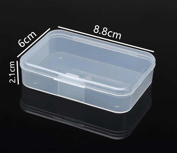 High Transparency Visible Plastic Box Clear Storage Case With Lid Use ...