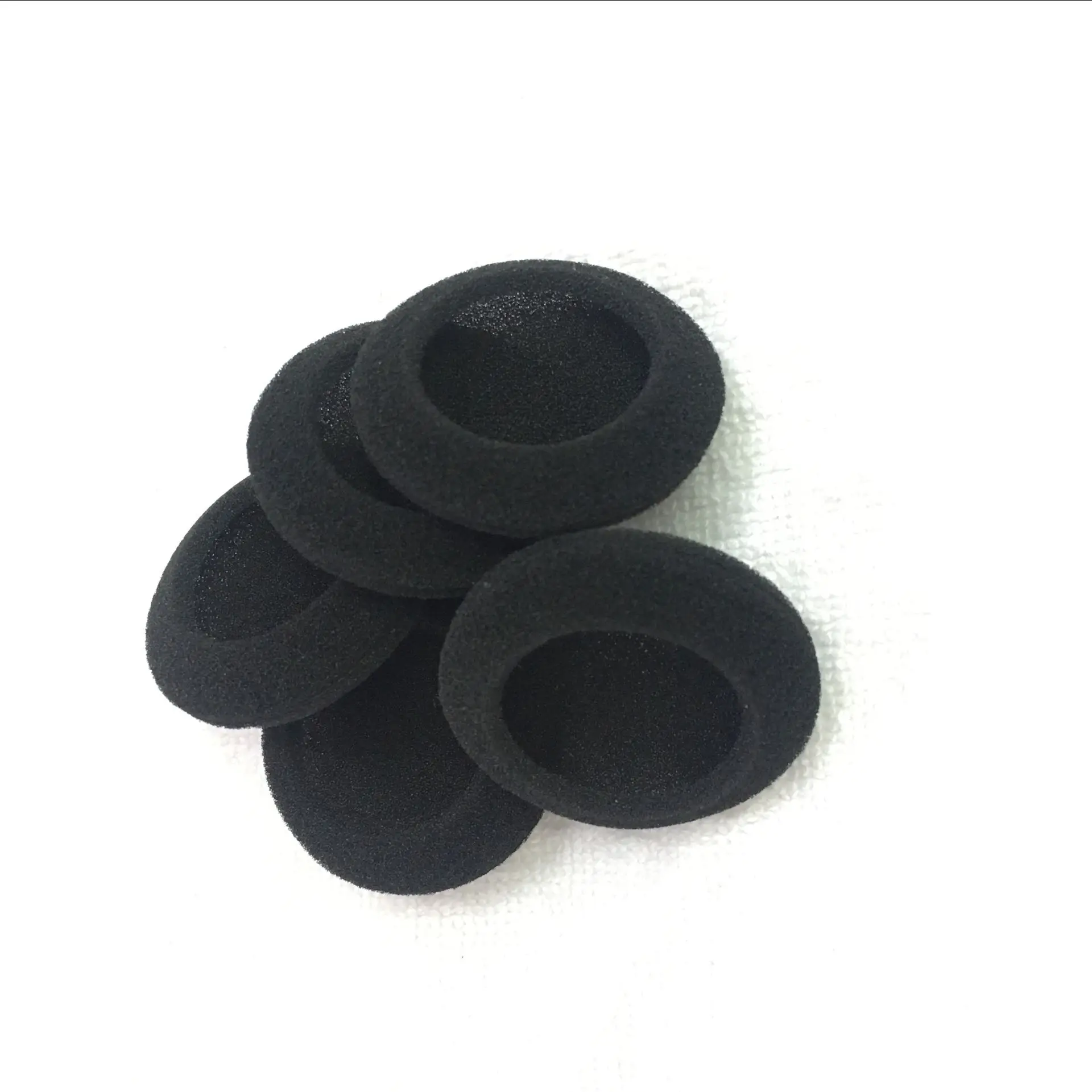 

Airplane headphone Sponge Ear Cushion for Thailand Lufthansa Qatar Oman Airline Headphone, Black