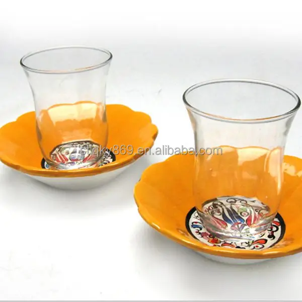 الجملة التركية الزجاج أكواب شاي أكواب القهوة التركية كريستال الزجاج آلة ضربة الزجاج للبيع مع سعر