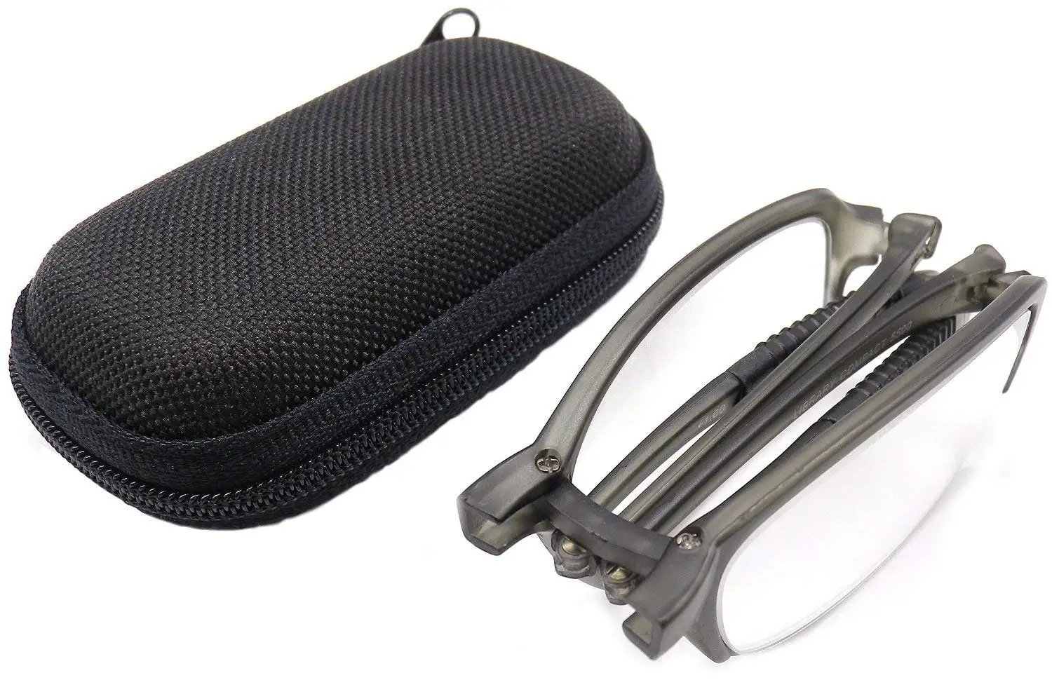Japan Health and Beauty - Casual folding mobile senior glass reading glasses light super elastic frame compact portable convenient (+1.00) *AF27*