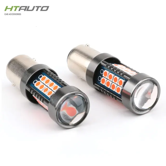 HTAUTO New 36W 3030SMD Red 1157 Bay15d  LED Strobe Flashing Led Light Bulb Car LED Brake Light