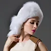 New Fashion Ladies High Quality Real Fox Fur Ear Flap Hat with Tail/Fox Fur Hat