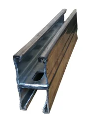 Different kinds of supplier 41x41 unistrut solar panel holder cold rolled steel channel