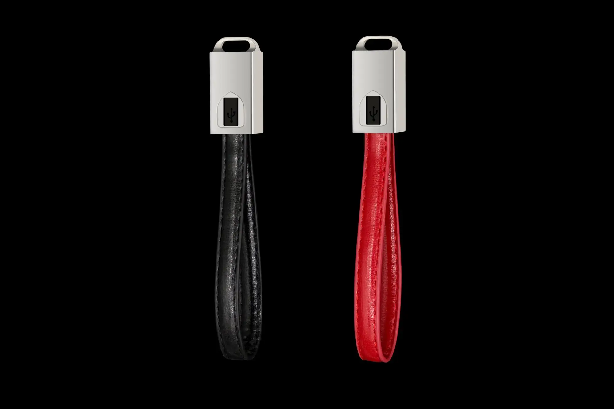 Keychain Micro USB Cable Portable Leather key ring Charging Cable 2.1a fast charging Cable for Android LG - ANKUX.COM
