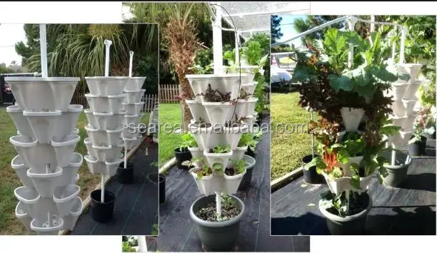 Vertical Gardening Planters Build A Custom Stacking Container