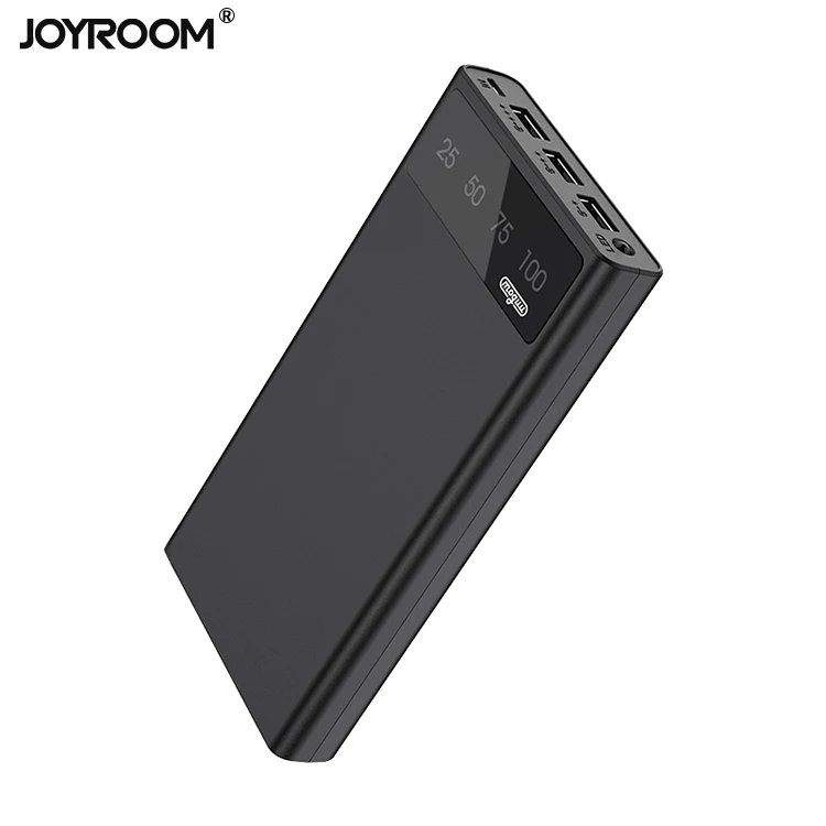 

Joyroom high power OEM digital powerbank battery power bank 30000 mah, Black;white