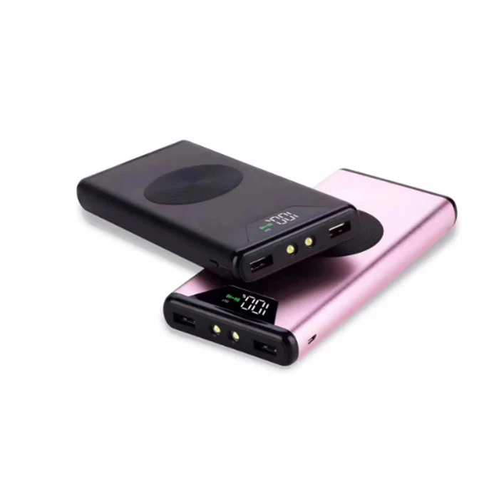 

electronic accessories battery charger qi wireless power bank 20000mah charger