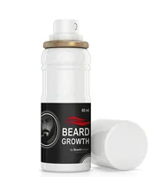 

free shipping best beard growth spray for Mustache Thicker Liquid Stimulator Grow Natural men Hair Grower Fast Boost 60ml