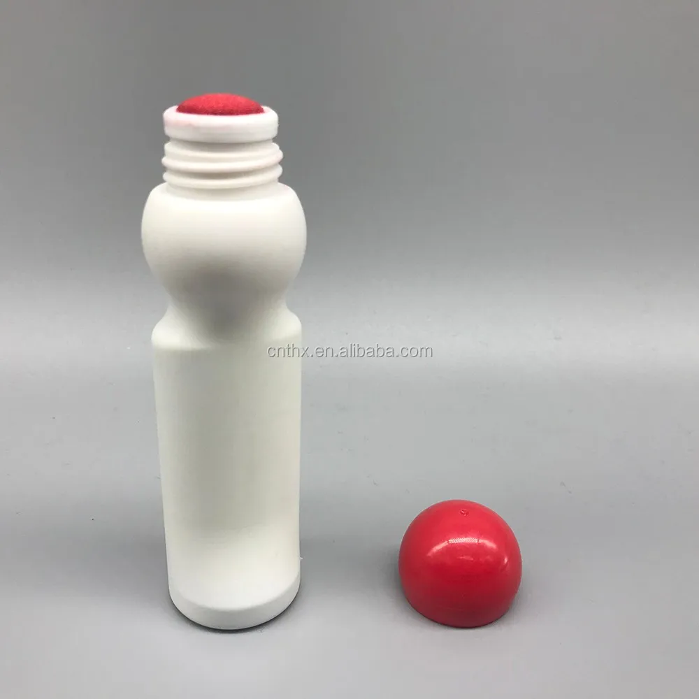 Colorful 40ml Pe Plastic Ink Bingo Daubers Bottle With Sponge