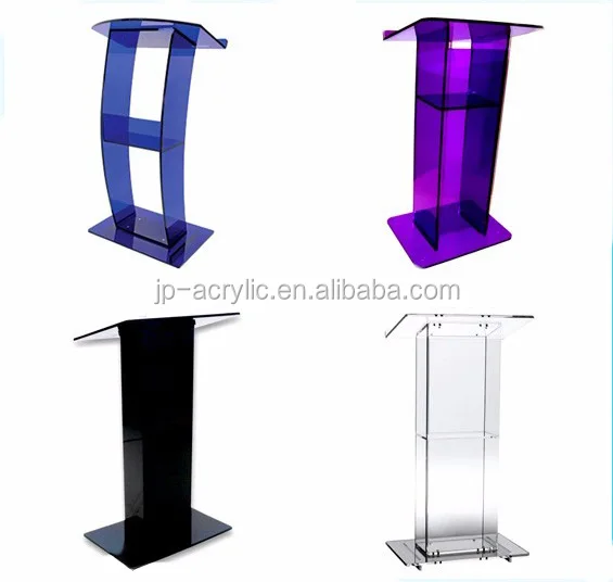 Details about   Wood Acrylic Podium Church Pulpit Lectern Curved School Event Speaker Conference 
