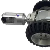 CCTV inspection crawler with pan and tilt camera for sewer jetting and cleaning