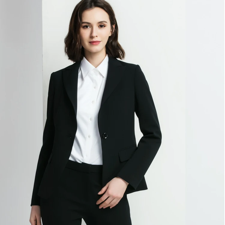 

OEM Suit Manufacturer Women Business Suits for Women Office Wears Two Piece Blazer Suit Ladies, Customized