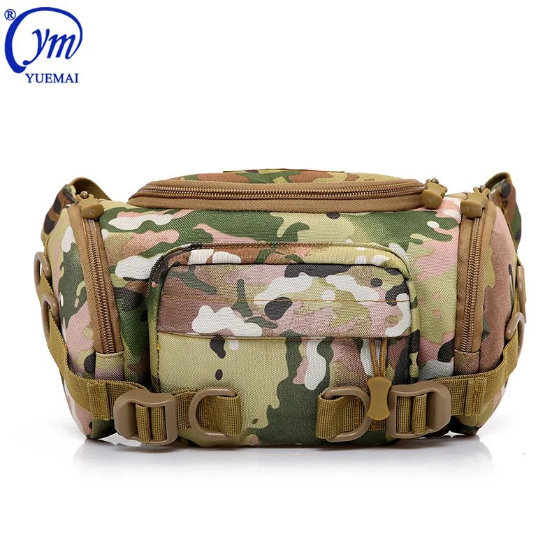 

Wholesale Custom Camo Waterproof Nylon Outdoor Hiking Travel Sports Police Army Tactical Military Crossbody Pack Waist Bag, Black ,od ,tan ,camo or the customerized