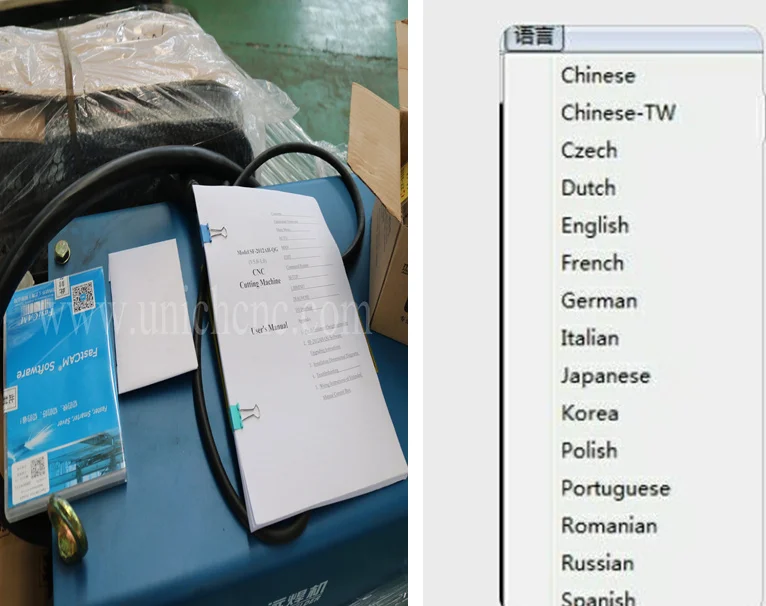 Portable stainless steel metal plasma cutting machine