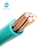 Green Color PVC Insulated Copper Ground Wire 6 awg 4 awg