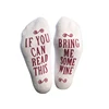 Luxury Combed Cotton socks "Bring Me Some Wine" Socks - china direct factory manufacturer customized design