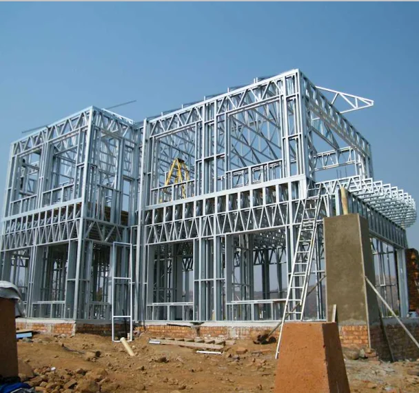 
High quality light steel Prefabricated Building House /Villa for sale 
