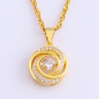 

JH Charming Pendant With Zircon And Necklace Jewelry For Girls And Ladies Of Gift