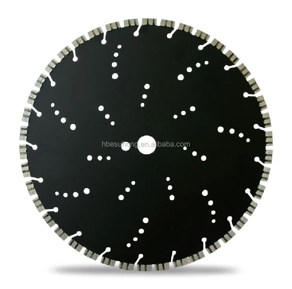 Tomado Holes Twin Turbo Segmented Laser Welded Diamond Circular Saw