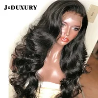 

Virgin human hair wig body wave hair lace front wig human hair real brazilian human lace wig for black women