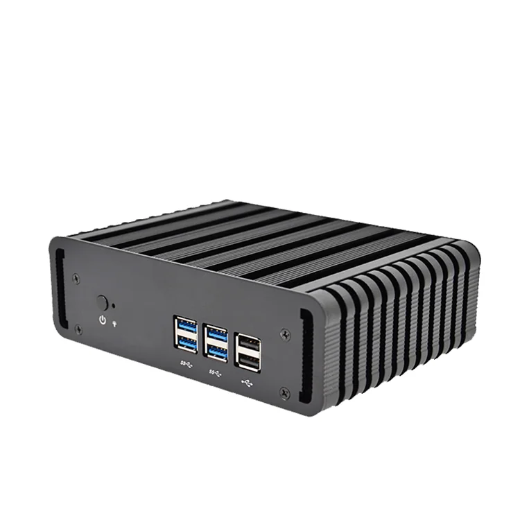 

High quality fanless mini pc 12V Core i7 pc for office