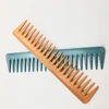 wholesale good quality antistatic plastic wide tooth comb package