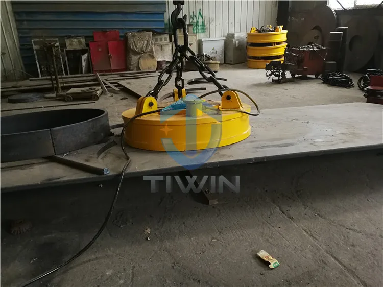 Electric Lifting Circular For Iron Plate Or Sheet