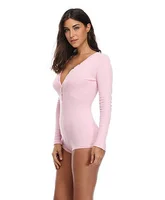 

Wholesale Butt Flap Bodycon Stretchy Onesie Shorts Sexy Rompers Adult Onesie