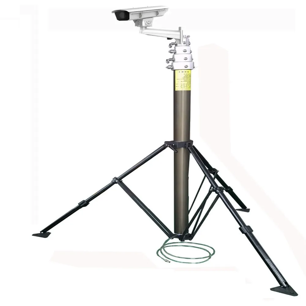 4m Tower Mobile Telescopic Mast Pneumatic Camera Mast - Buy 4m Tower ...