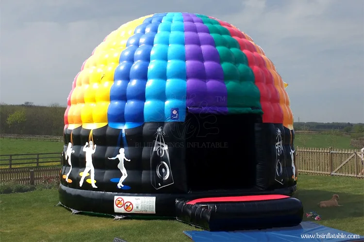 Cheap Inflatable Jumping Bouncer House , Inflatable Bouncy Castle Disco Dome.jpg