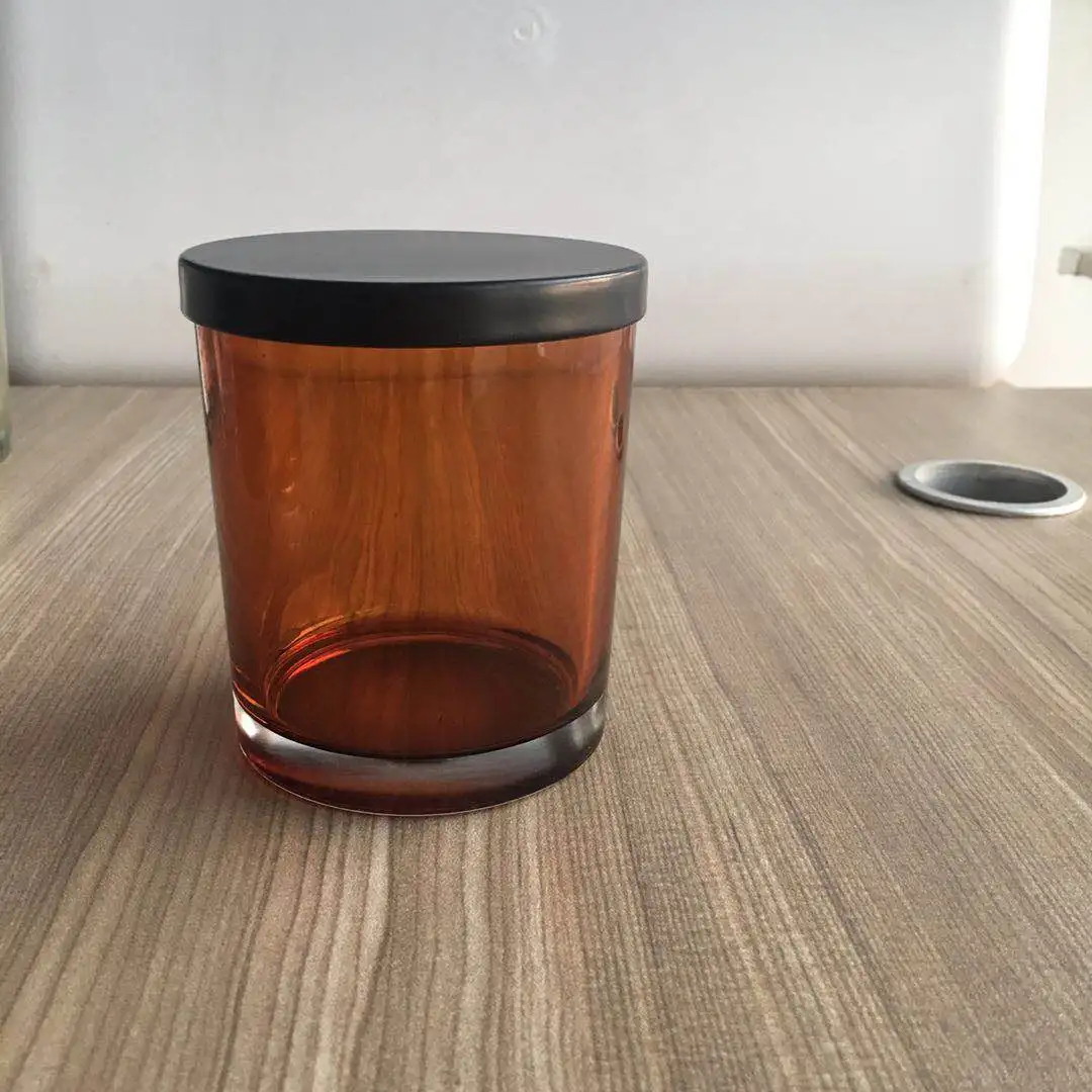 Wholesale Glass Pink Candle Jars With Lid For Candle Making Buy Pink