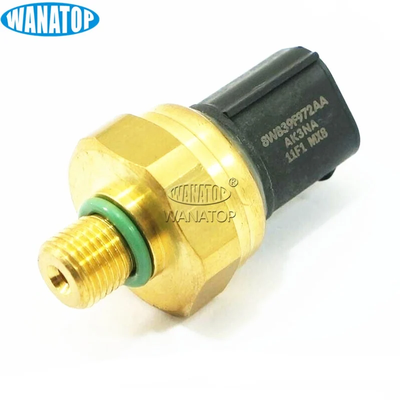 New Exhaust Fuel Pressure Sensor 8w839f972aa 8w839f972aa A0045421618
