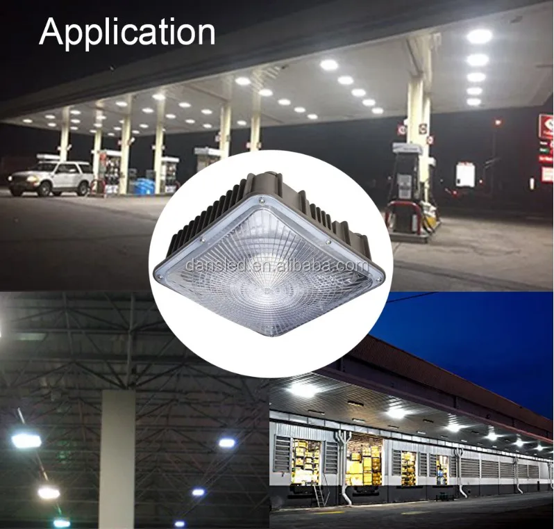 LED canopy light 120 watt 150 watt, LED canopy light, 60W 80w LED canopy light,100w 120w 150w led gas station lamp Application.JPG
