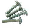Hight strength 10.9 grade Carbon Steel zinc yellow flange head bolts with hex nuts
