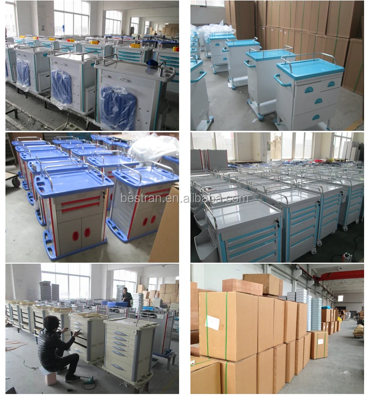 Btey005 Cheap Price China Hospital Trolley Suppliers Medical Mobile