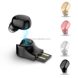 X11 Mini Bluetooth Single Ear Headset Magnetic Charging Dock