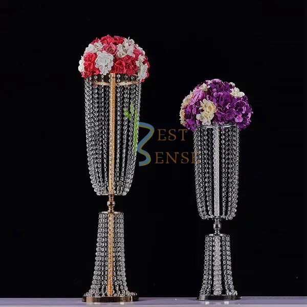 

31.5" party supply crystal pillar design wedding cenerpiece