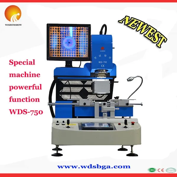 WDS-750 Auto bga rework station for all motherboard repairing 