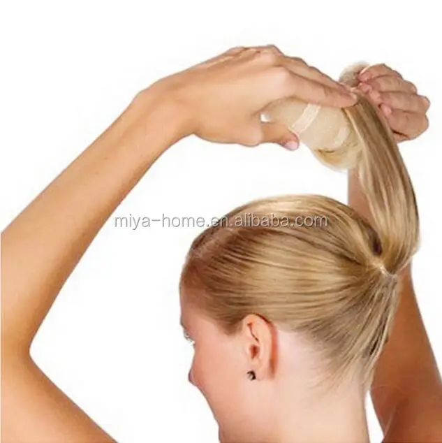 New Arrival Black Hair Donut Hair Buns Magic Sponge Twist Bun