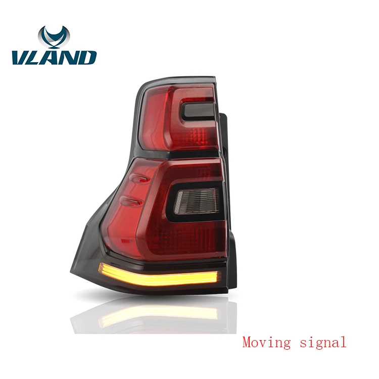 China VLAND Factory for Prado FJ150 taillight for 2011-2018 for Land Cruiser Prado LED tail light wholesale price