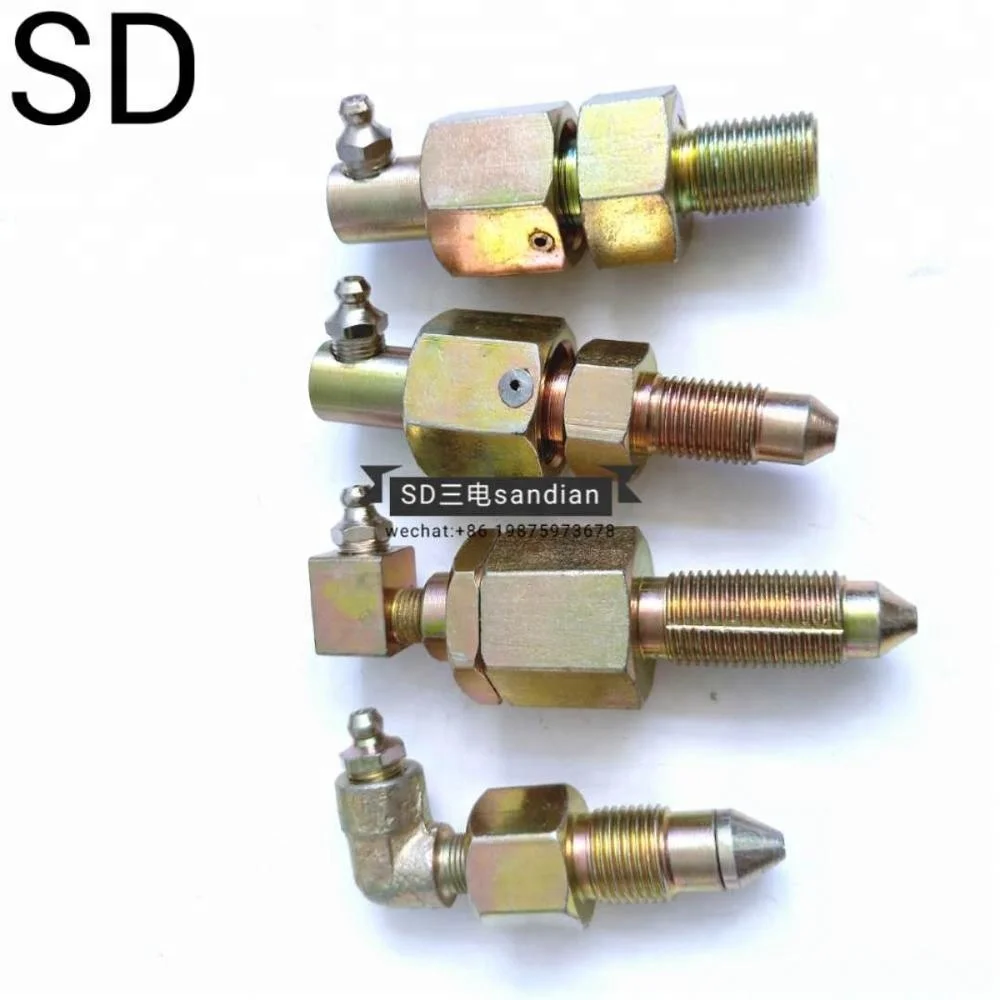 High Quality Excavator Parts Grease Nipple Fitting For Track Adjuster