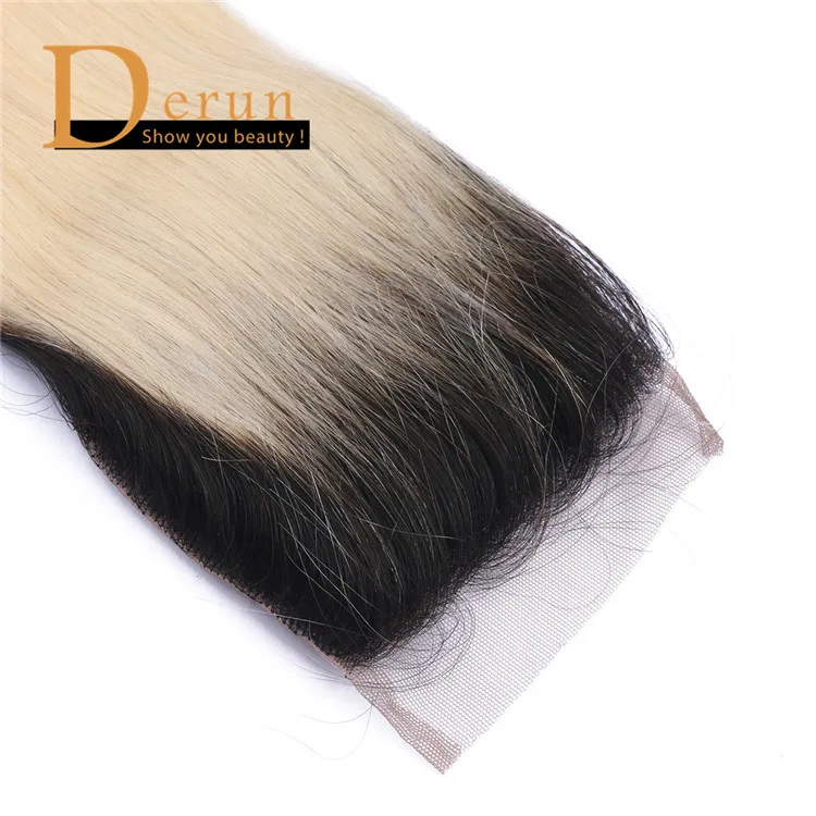 Wholesale top quality hair 1b/613 frontal and hair bundles