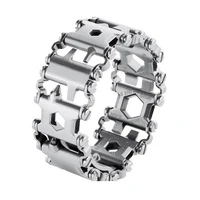 

Wholesale Custom Outdoor Survival Rescue Multi Tool Spliced Bracelet