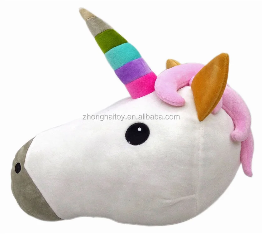 stuffed unicorn pillow